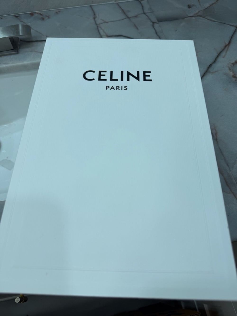 Celine Teen Triomphe Leather Crossbody Bag BNIB w tags - Picture 13 of 13
